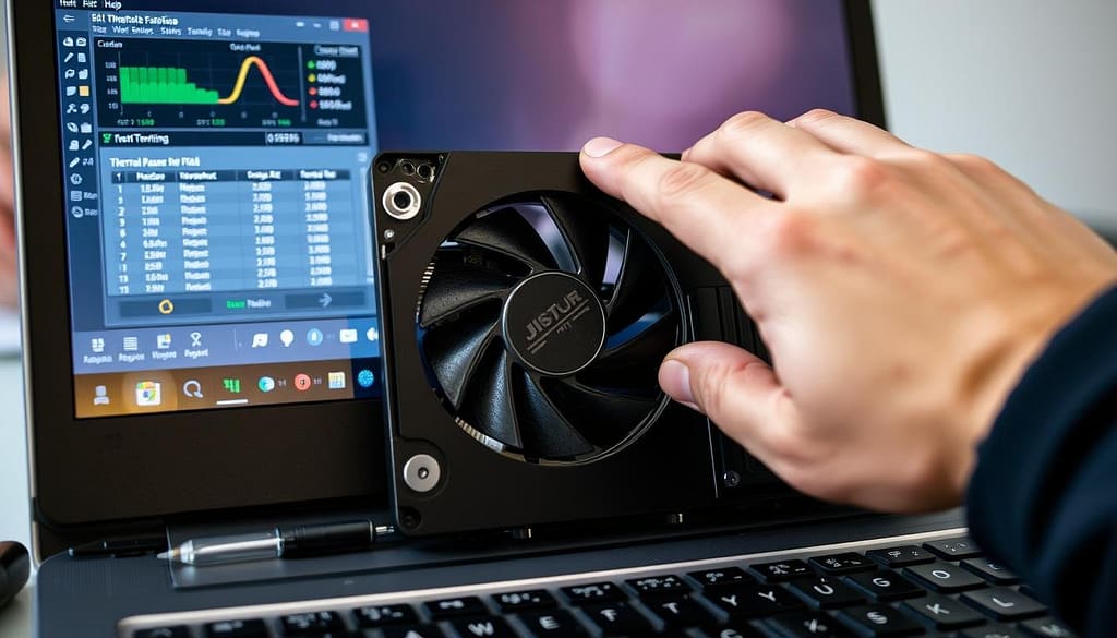 how do i know if my laptop fan is working