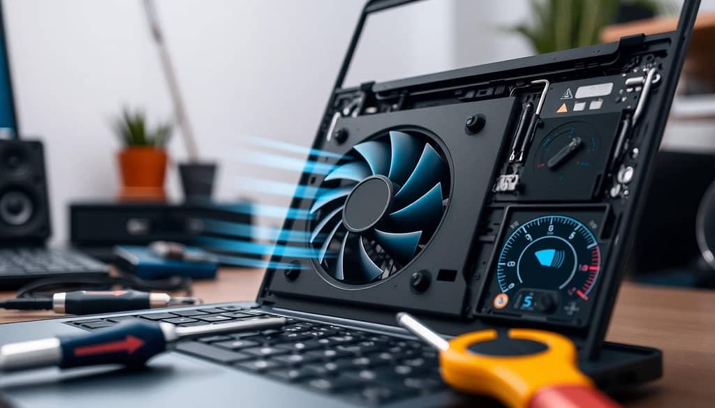 how do i know if my laptop fan is working
