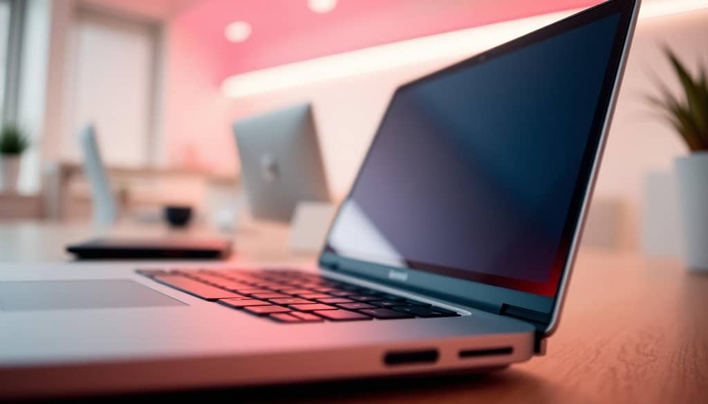 why is the camera lens red on my laptop